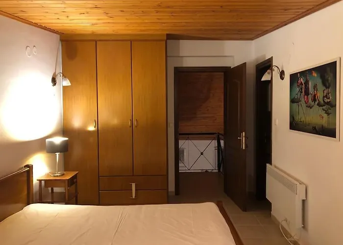 Olympus Touch - διώροφη μεζονέτα με σοφίτα που αγγίζει τον όλυμπο! Lejlighed Litóchoron